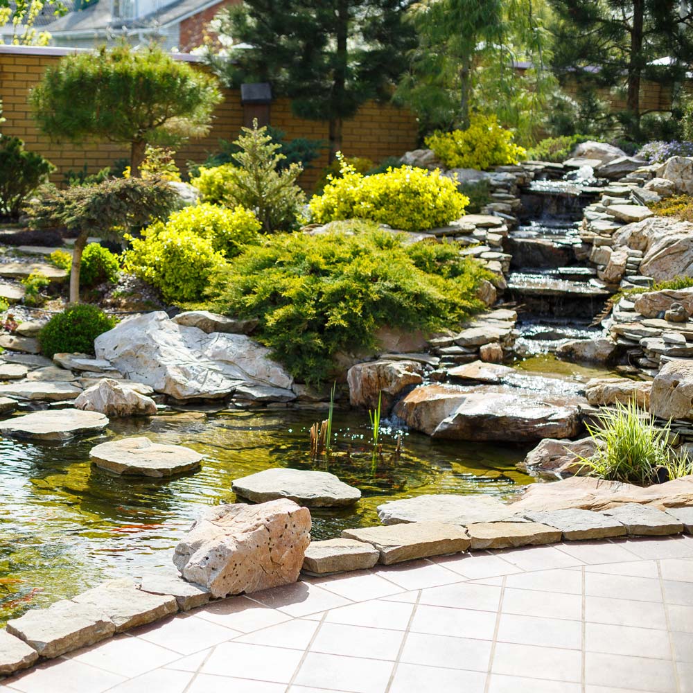 Sunny Waterfall